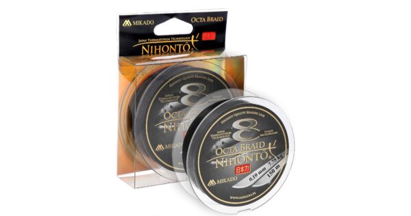 PLECIONKA - NIHONTO OCTA BRAID - 0.14mm/10.15kg/150m - CZARNA - op.1szp.