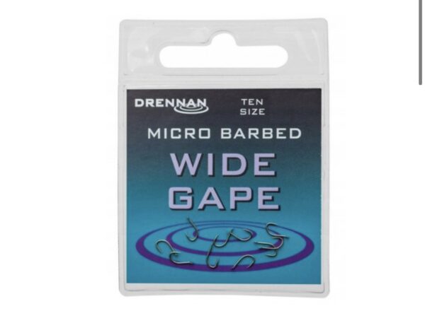 Drennan Wide Gape  10 szt  rozmiar 18