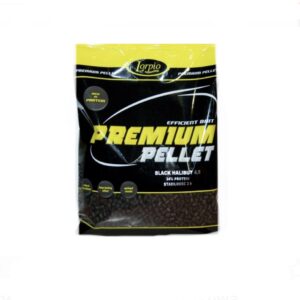 Alternative view of Pellet Lorpio BLACK HALIBUT 4,5 mm  700 gram